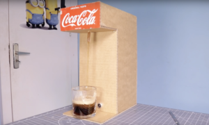 Make your own soda fountain out of cardboard